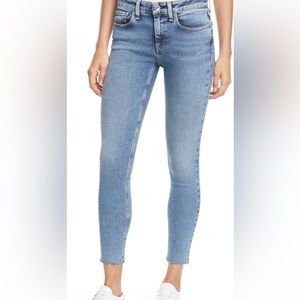 rag & bone- Cate Raw Hem Ankle Skinny Jeans